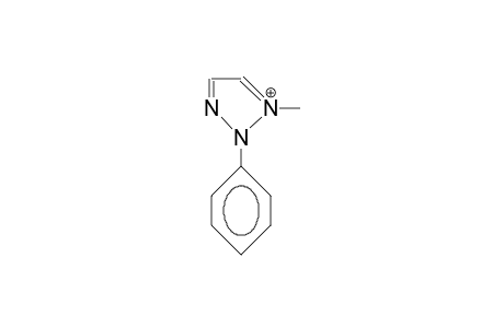 1-Methyl-2-phenyl-1,2,3-triazolium cation