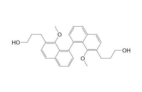 7,7'-bis(3-hydroxypropyl)-8,8'-dimethoxy-1,1'-binaphthyl