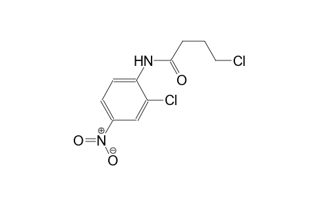 4-chloro-N-(2-chloro-4-nitrophenyl)butanamide
