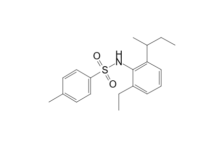 2'-sec-butyl-6'-ethyl-p-toluenesulfonanilide