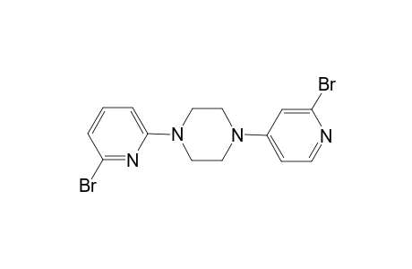 N(1)-[2'-Chloropyrid-6'-yl]-N(4)-(2''-chloropyrid-6''-yl)-1,4-piperazine