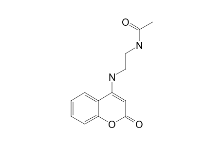 N-[2-[(2-OXO-2H-CHROMEN-4-YL)-AMINO]-ETHYL]-ACETAMIDE