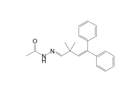 N-[(E)-(2,2-dimethyl-4,4-diphenyl-but-3-enylidene)amino]acetamide