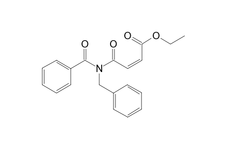 (Z)-Ethyl 4-oxo-4-(N-benzylbenzamido)but-2-enoate