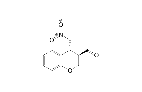 (3R,4R)-4-(Nitromethyl)chroman-3-carbaldehyde
