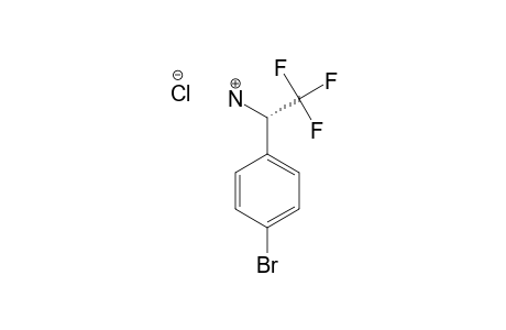 (S)-2,2,2-TRIFLUORO-1-(4-BROMOPHENYL)-ETHYLAMINE-HYDROCHLORIDE