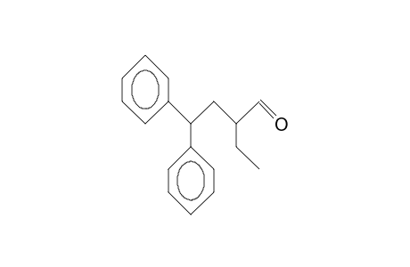 4,4-Diphenyl-2-ethyl-butanal