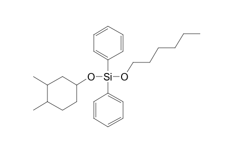 Silane, diphenyl(3,4-dimethylcyclohexyloxy)hexyloxy-