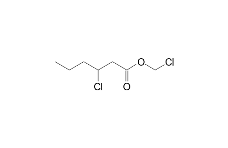 Hexanoic acid, 3-chloro-, chloromethyl ester
