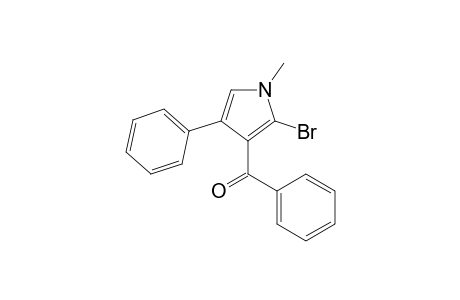 3-Benzoyl-2-bromo-1-methyl-4-phenylpyrrole