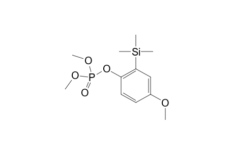 4-Methoxy-2-(trimethylsilyl)phenyl dimethyl phosphate