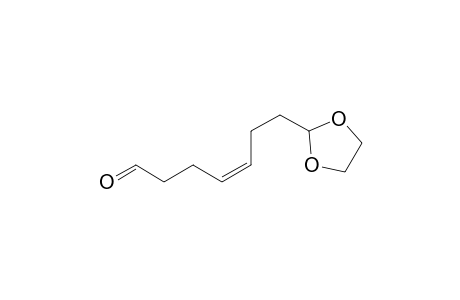 4-Heptenal, 7-(1,3-dioxolan-2-yl)-, (Z)-