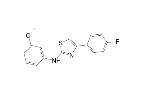 4-(4-Fluorophenyl)-N-(3-methoxyphenyl)-1,3-thiazol-2-amine