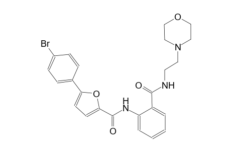2-furancarboxamide, 5-(4-bromophenyl)-N-[2-[[[2-(4-morpholinyl)ethyl]amino]carbonyl]phenyl]-
