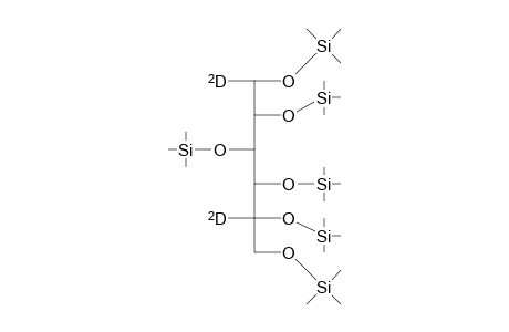 Hexit-1,5-D2, hexakis-O-(trimethylsilyl)-