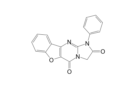 1-Phenylbenzofuro[3,2-d]imidazo[1,2-a]pyrimidine-2,5-(1H,3H)-dione