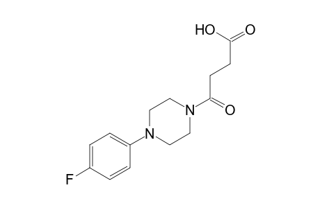 Butanoic acid, 4-[4-(4-fluorophenyl)-1-piperazinyl]-4-oxo-