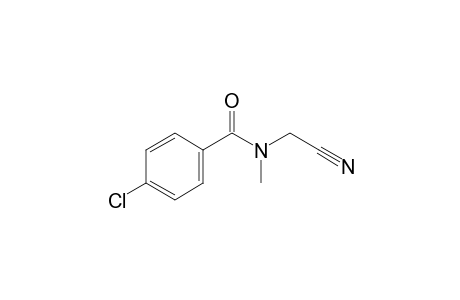 4-Chloro-N-cyanomethyl-N-methylbenzamide