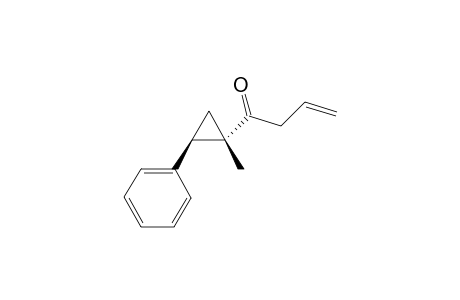(1S*,2R*)-Allyl(1-methyl-2-phenylcycloprop-1-yl)ketone