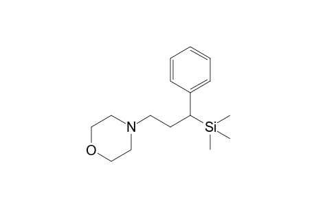 4-[3-Phenyl-3-(trimethylsilyl)propyl]morpholine