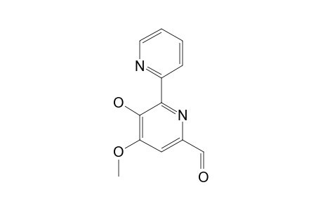 3-HYDROXY-4-METHOXY-2,2'-BIPYRIDINE-6-CARBOXALDEHYDE