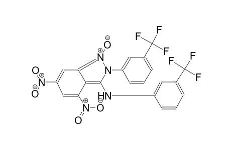 4,6-Dinitro-n,2-bis[3-(trifluoromethyl)phenyl]-2H-indazol-3-amine 1-oxide