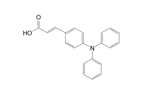 2-Propenoic acid, 3-[4-(diphenylamino)phenyl]-