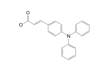 2-Propenoic acid, 3-[4-(diphenylamino)phenyl]-