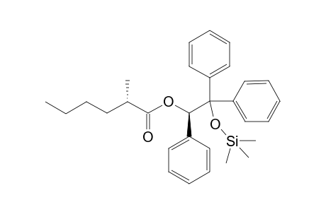 (1R)-1,2,2-Triphenyl-2-(trimethylsilyloxy)ethyl-(2S)-2-methylhexanoate