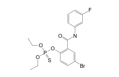 O-[4-BROMO-2-[(3-FLUOROPHENYL)-CARBAMOYL]-PHENYL]-O,O-DIETHYL-PHOSPHOROTHIOATE