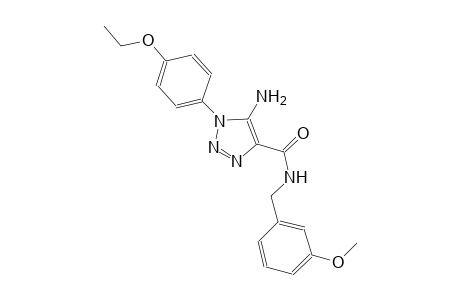 1H-1,2,3-triazole-4-carboxamide, 5-amino-1-(4-ethoxyphenyl)-N-[(3-methoxyphenyl)methyl]-