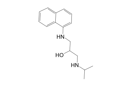 2-Propanol, 1-[(1-methylethyl)amino]-3-(1-naphthalenylamino)-