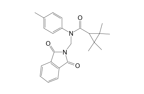 Cyclopropanecarboxamide, 2,2,3,3-tetramethyl-N-(1,3-dihydro-1,3-dioxo-2H-isoindol-2ylmethyl)-N-(4-methylphenyl)-