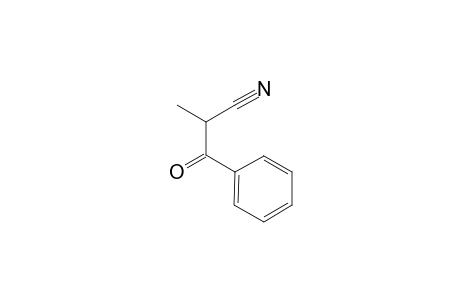 2-Methyl-3-oxidanylidene-3-phenyl-propanenitrile