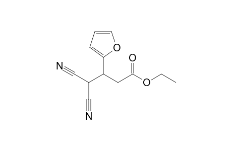 4,4-Dicyano-3-(2-furanyl)butanoic acid ethyl ester