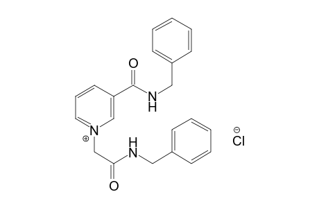 3-(benzylcarbamoyl)-1-[(benzylcarbamoyl)methyl]pyridinium chloride