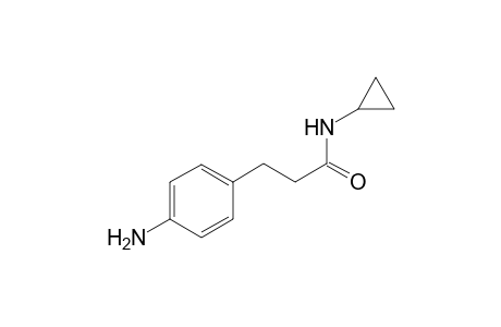3-(4-Aminophenyl)-N-cyclopropylpropanamide