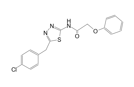 N-[5-(4-chlorobenzyl)-1,3,4-thiadiazol-2-yl]-2-phenoxyacetamide
