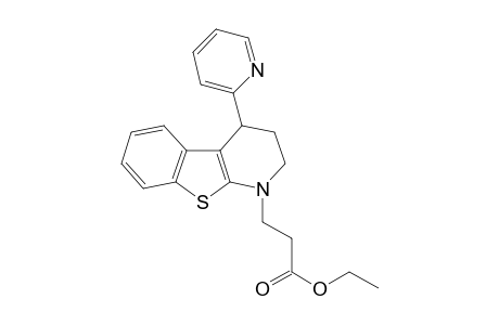 Ethyl 3-(2-pyridyl-1,2,3,4-tetrahydro-benzo[4,5]thieno[2,3-b]pyridine-1(1H)-yl)propanoate