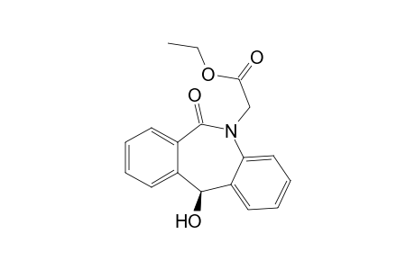 (S)-ethyl 2-(11-hydroxy-6-oxo-6,11-dihydro-5H-dibenzo[b,e]azepin-5-yl)acetate
