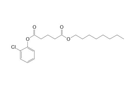 Glutaric acid, 2-chlorophenyl octyl ester