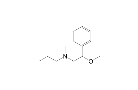 (2-methoxy-2-phenyl-ethyl)-methyl-propyl-amine