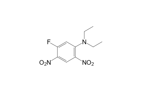 N,N-diethyl-2,4-dinitro-5-fluoroaniline