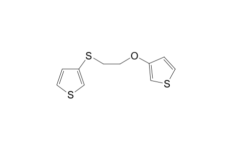 3-[3-Thienoxyethylsulfanyl)thiophene