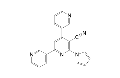4,6-di-3-pyridyl-2-(pyrrol-1-yl)nicotinonitrile