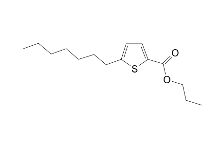 Propyl 5-heptylthiophene-2-carboxylate