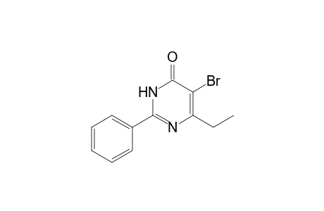 5-Bromo-6-ethyl-2-phenylpyrimidin-4(3H)-one