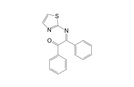 Ethanone, 1,2-diphenyl-2-(2-thiazolylimino)-