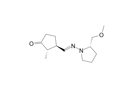 (2S)-2-(Methoxymethyl)-1-[[(1R,2R)-(2-methyl-3-oxocyclopentyl)methylene]amino]pyrrolidine