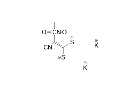2-Propenenitrile, 3,3-dimercapto-2-(methylsulfonyl)-, dipotassium salt